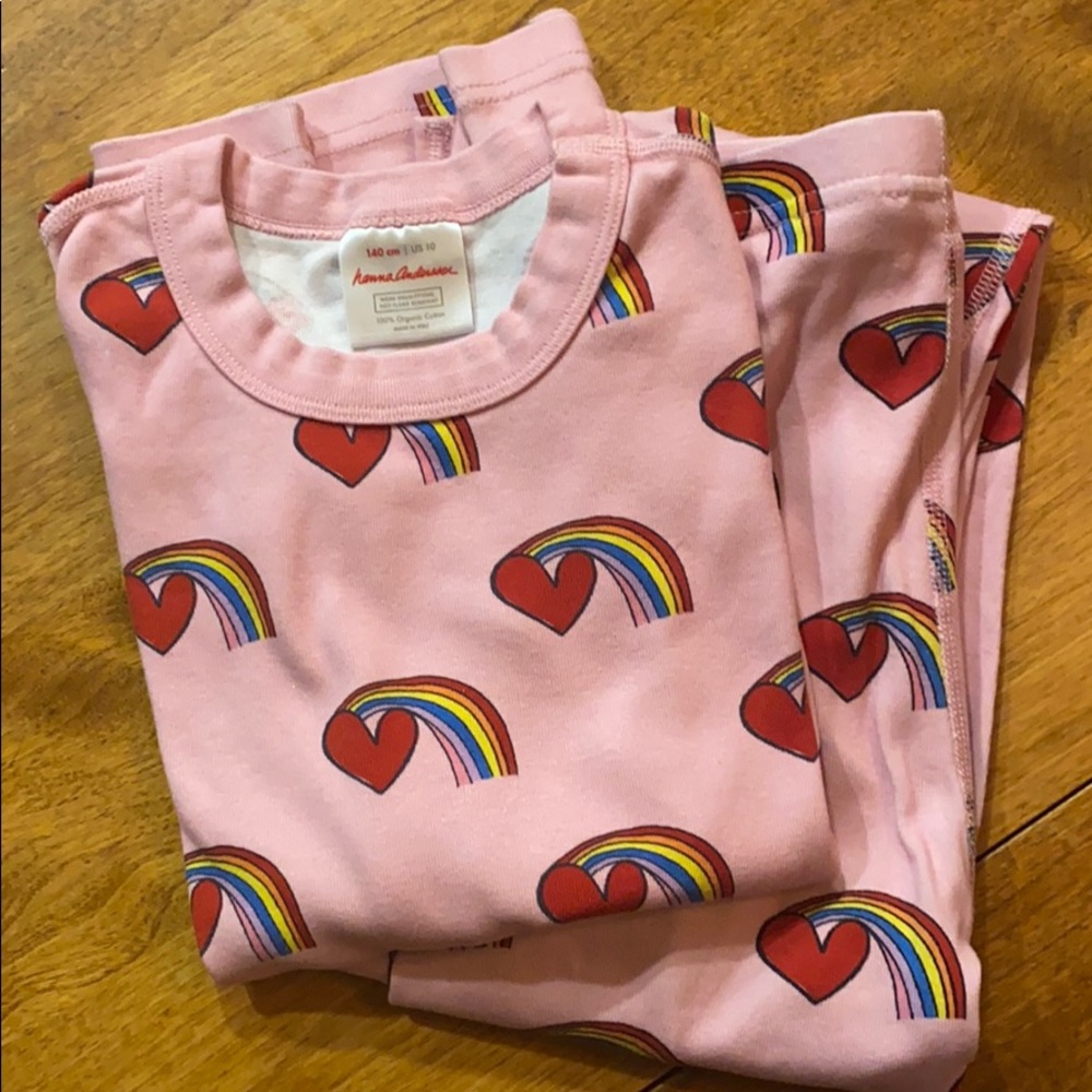 Hanna Anderson pajamas, size 10